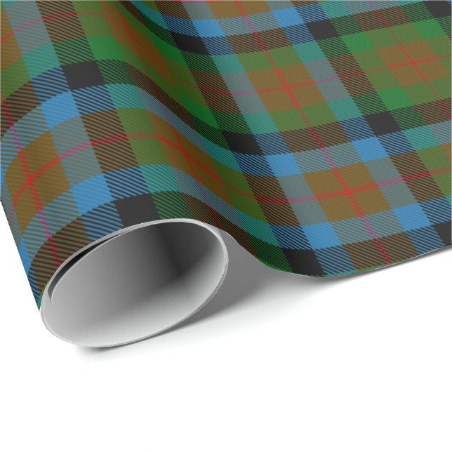 Papel De Regalo Tennant Clan Tartan (Esquina del rollo)