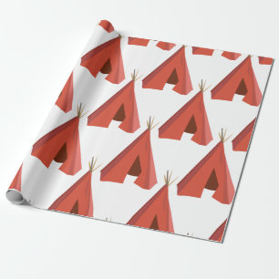 Papel De Regalo Tepee indio
