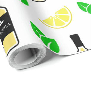 Papel De Regalo Tequila y limón