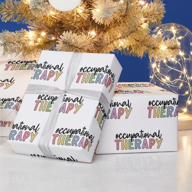Papel De Regalo Terapia Ocupacional A Regalo (Vacaciones)