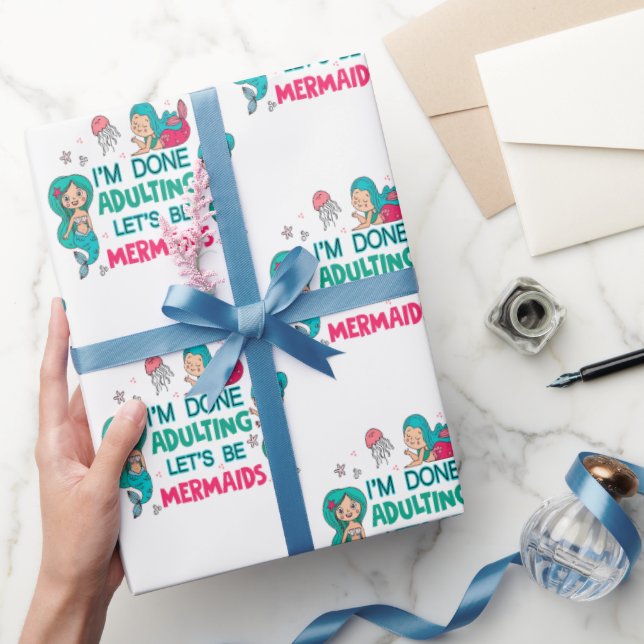 Papel De Regalo Terminé de adular, seamos sirvientas (Regalar)