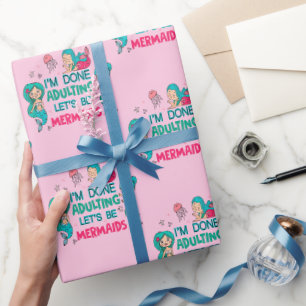 Papel De Regalo Terminé de adular, seamos sirvientas