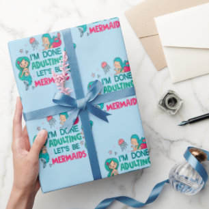 Papel De Regalo Terminé de adular, seamos sirvientas