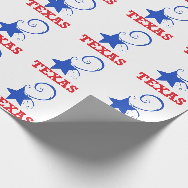 Papel De Regalo Texas (Esquina)