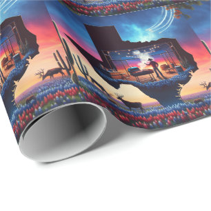 Papel De Regalo Texas BBQ Fiesta 3