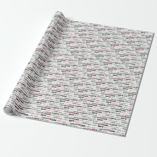 Papel De Regalo Texto del marcador de amor fondo sin problemas