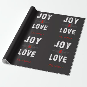 Papel De Regalo Texto del personalizado del día de fiesta del