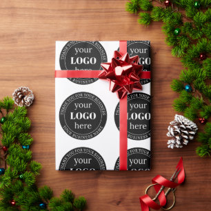 Papel De Regalo Texto editable y su logotipo u otro diseño