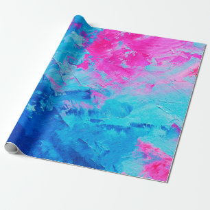 Papel De Regalo textura abstracta de pintura al óleo sobre lienzo,