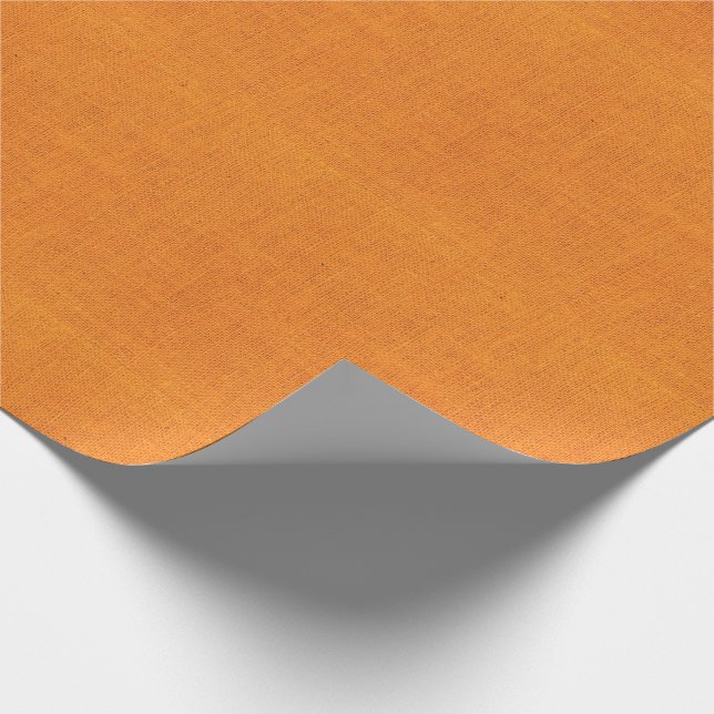 Papel De Regalo Textura anaranjada brillante de la arpillera (Esquina)