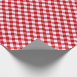 Papel De Regalo textura blanca clásica de seda tartán a cuadros