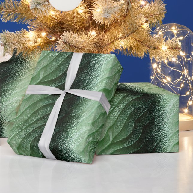 Papel De Regalo Textura Brillante Patrón Dorado (Vacaciones)