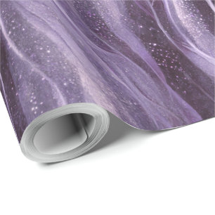 Papel De Regalo Textura Brillante Patrón Dorado Glitter