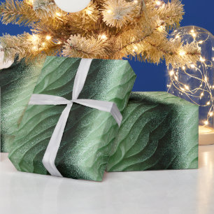 Papel De Regalo Textura Brillante Patrón Dorado Glitter