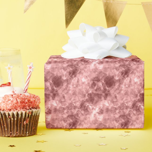 Papel De Regalo Textura de borgoña en ruinas (Fiesta de cumpleaños )