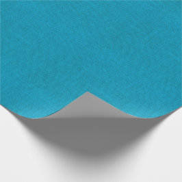 Papel De Regalo Textura de Burlap azul ceruleano
