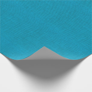 Papel De Regalo Textura de Burlap azul ceruleano