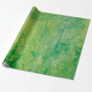 Papel De Regalo Textura de color verde metalizado pintado