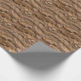Papel De Regalo Textura de corteza de pino