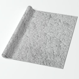 Papel De Regalo Textura De Craquelura Sobre Gris