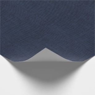 Papel De Regalo Textura de la arpillera de los azules marinos