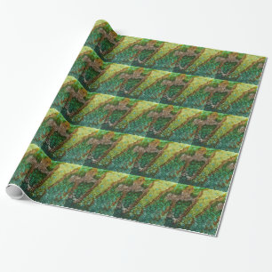 PAPEL DE REGALO TEXTURA DE LA PIEL CHAMELEON FAUX