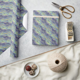 Papel De Regalo Textura de lavanda ondulada