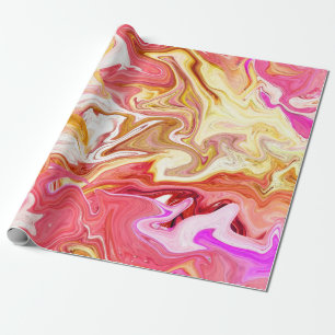 Papel De Regalo Textura de mármol colorida y sin soldadura, patrón