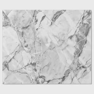 Papel De Regalo Textura de mármol de pizarra gris de Whisper Strea