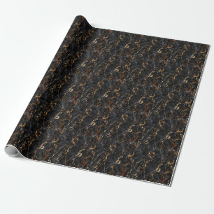 Papel De Regalo Textura de mármol: Elegante superficie de piedra.