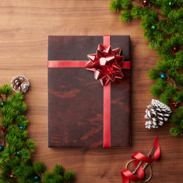 Papel De Regalo Textura de mármol rojo burdeos oscuro