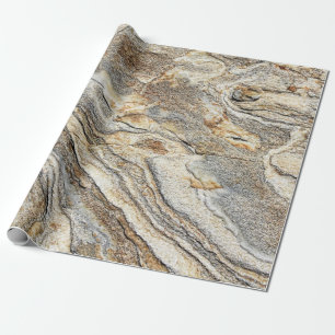 Papel De Regalo Textura de Piedra de Granito Mármol de Moda