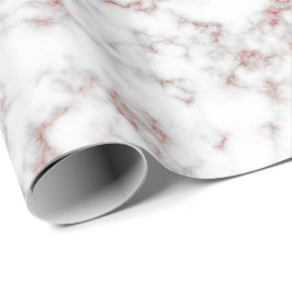 Papel De Regalo Textura de Purpurina de oro de mármol blanco Carra