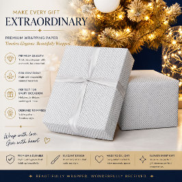 Papel De Regalo Textura geométrica monocroma|Aspecto de diamante c
