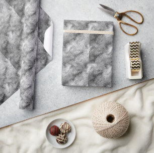 Papel De Regalo Textura grisácea Hematita