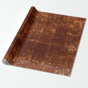 Papel De Regalo Textura marrón rústica País Vintage Grunge