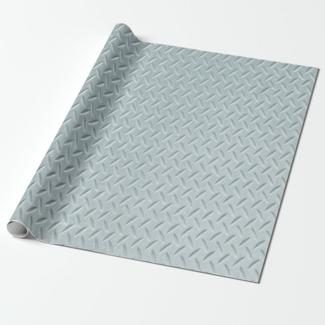 Papel De Regalo Textura metalizado gris (Desenrollado)