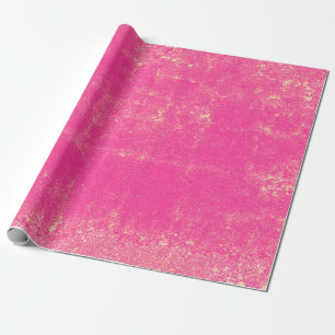 Papel De Regalo Textura Moda rosa caliente Patrón de descomposici