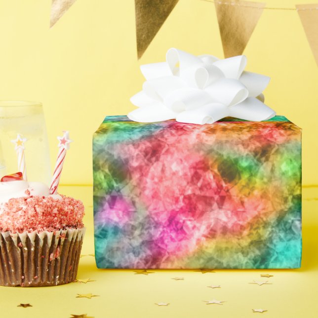 Papel De Regalo Textura tropical en bruto (Fiesta de cumpleaños )