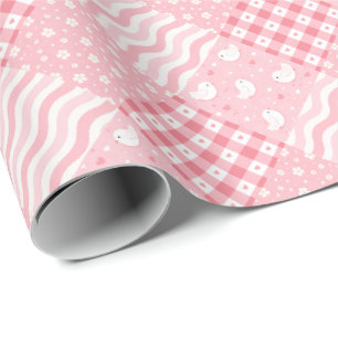 Papel De Regalo Texturas Rosadas