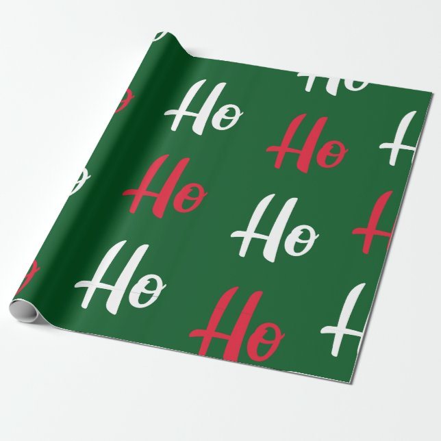 Papel De Regalo The elegant Christmas wrapping paper  (Desenrollado)