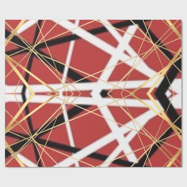 Papel De Regalo The Golden Eddie Frankenstein  (Superficie plana)