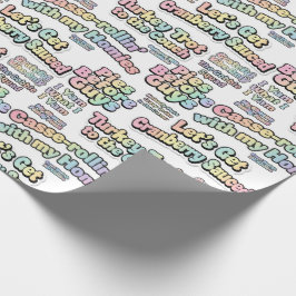 Papel De Regalo The Holiday Feast Fun Wrapping Paper