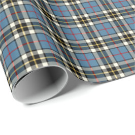 Papel De Regalo Thompson Clan Blue Vestido formal Tartán