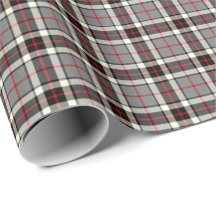 Thompson Clan Gray Vestido Formal Tartán
