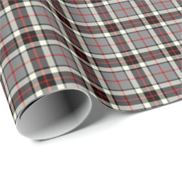 Papel De Regalo Thompson Clan Gray Vestido Formal Tartán