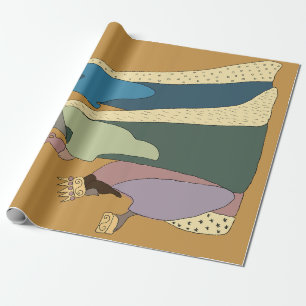 PAPEL DE REGALO THREE KING WRAPPING PAPER
