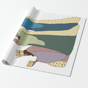 PAPEL DE REGALO THREE KING WRAPPING PAPER