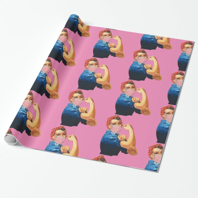 Papel De Regalo Thunder_Cove de empoderamiento femenino (Desenrollado)