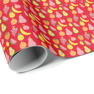 Papel De Regalo Thunder_Cove de la colección de frutas variadas